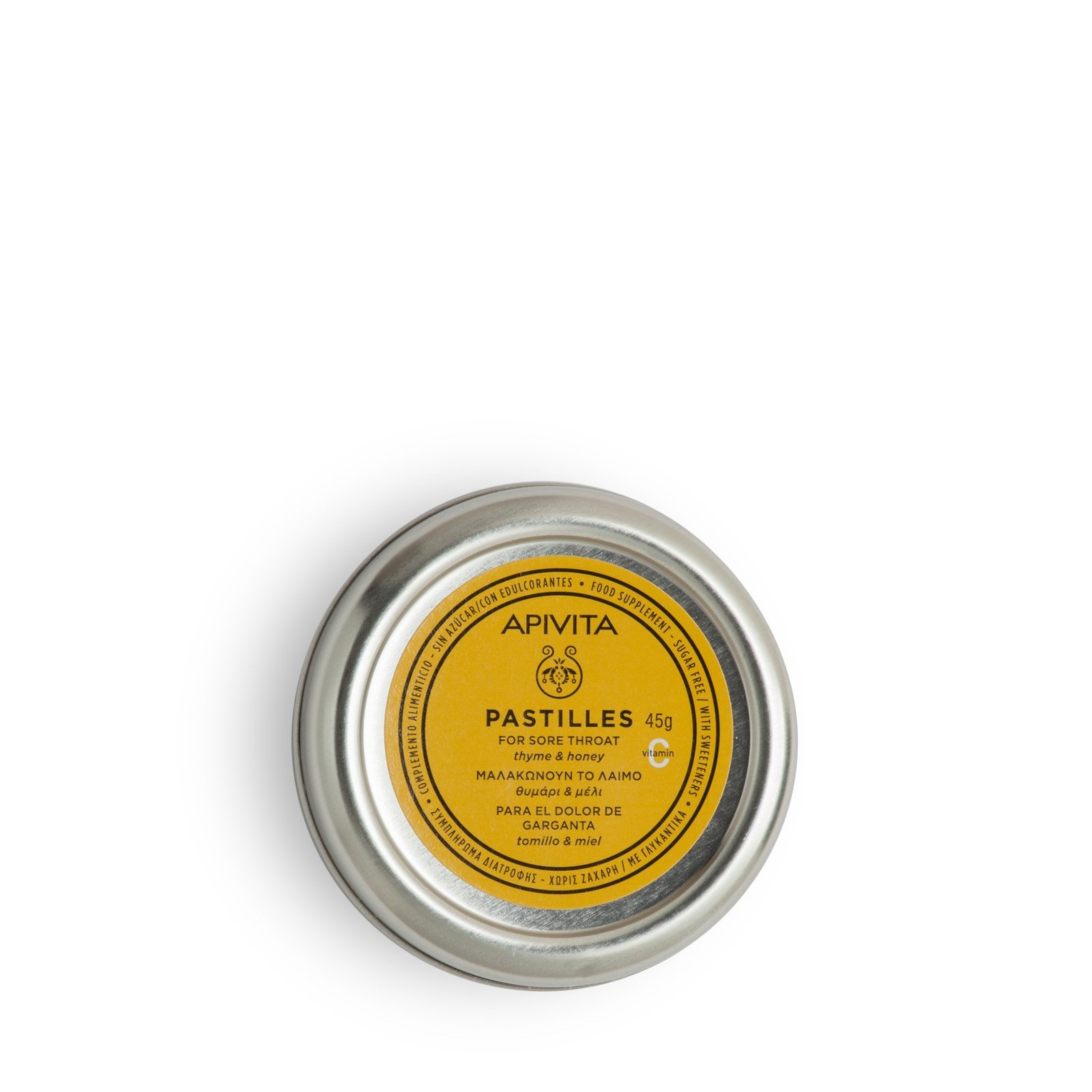 Pastilles for Sore Throat Thyme & Honey Pain Relief Godwell Cosmetic