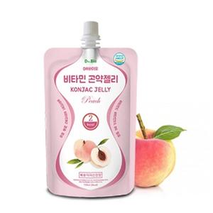 Vitamin Konjac Jelly (Peach) FOOD Godwell Cosmetic